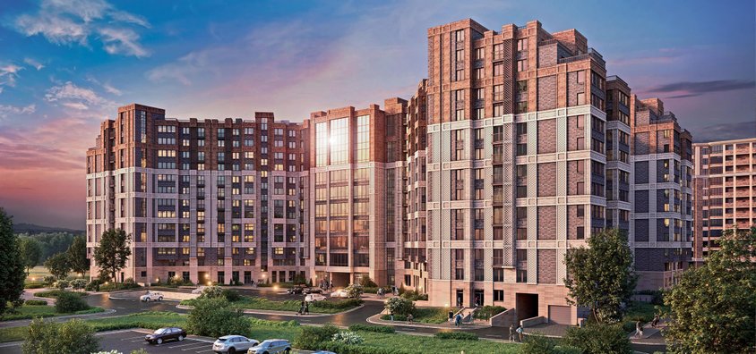 Жилой комплекс «Листва» в Санкт-Петербурге (Выборгский район, метро Озерки).