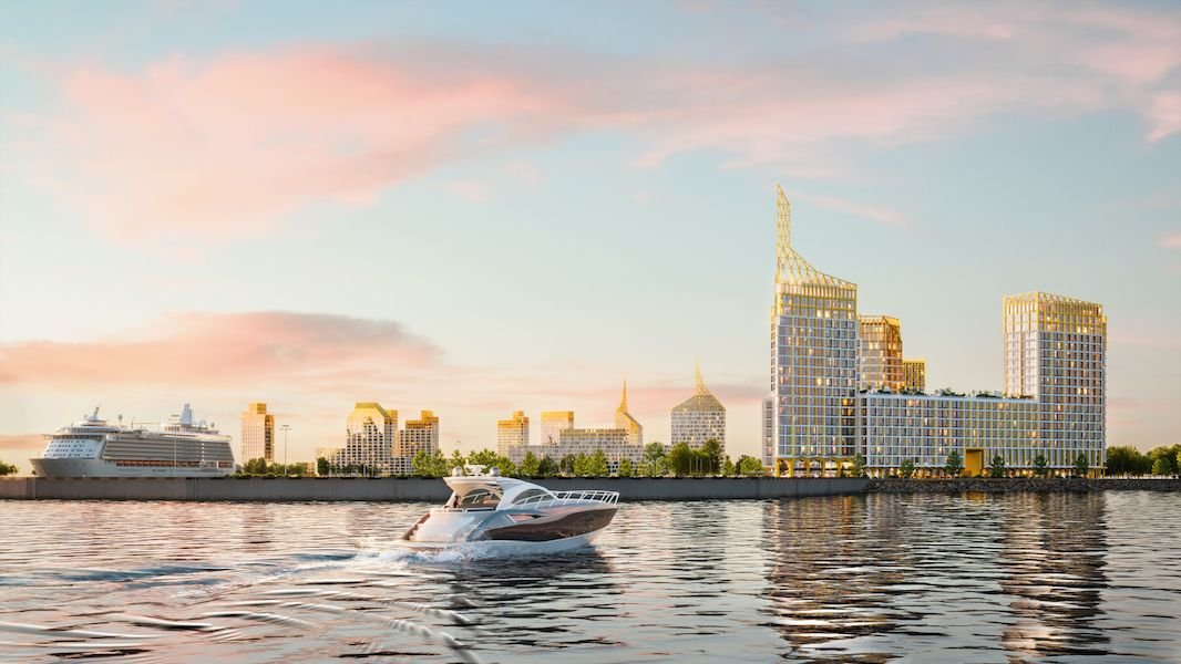 Жилой комплекс «GloraX Aura Vasileostrovsky» от застройщика Glorax Development в Санкт-Петербурге (Василеостровский район, метро Приморская).