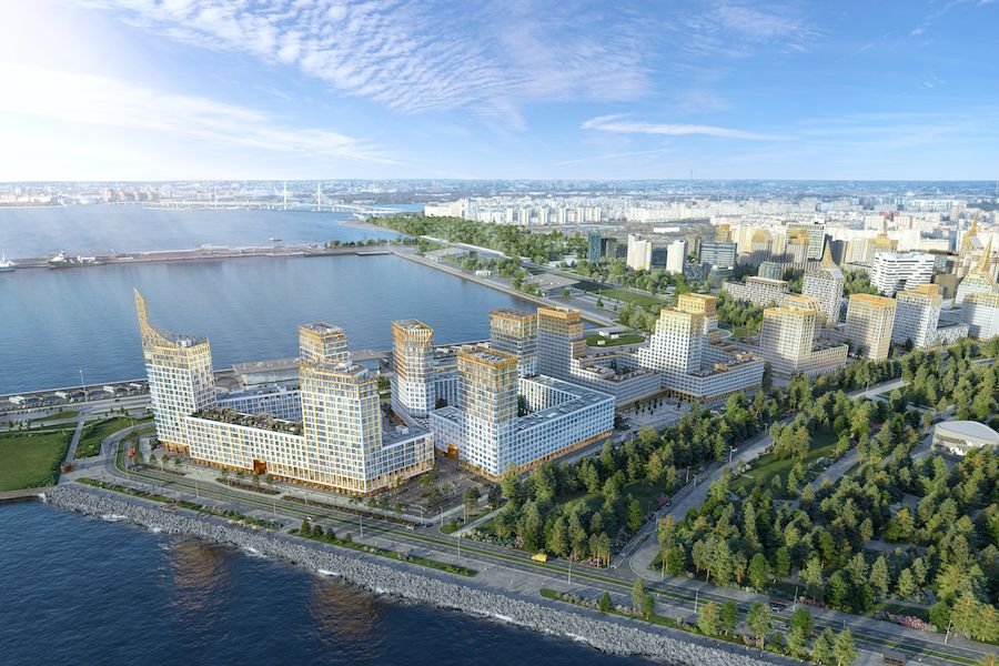 Жилой комплекс «GloraX Aura Vasileostrovsky» от застройщика Glorax Development в Санкт-Петербурге (Василеостровский район, метро Приморская).