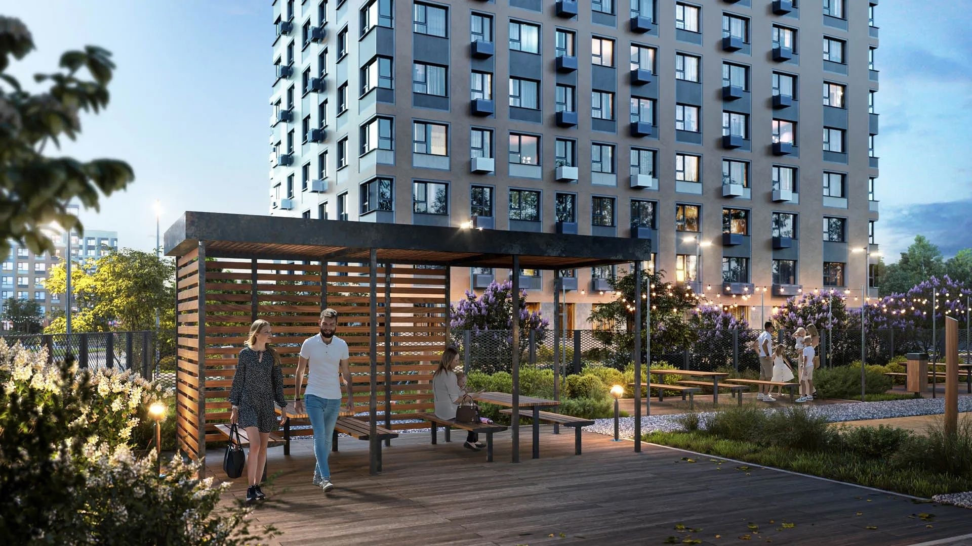 Жилой комплекс «GloraX Новоселье» от застройщика Glorax Development в Санкт-Петербурге (Ломоносовский район, метро Проспект Ветеранов).