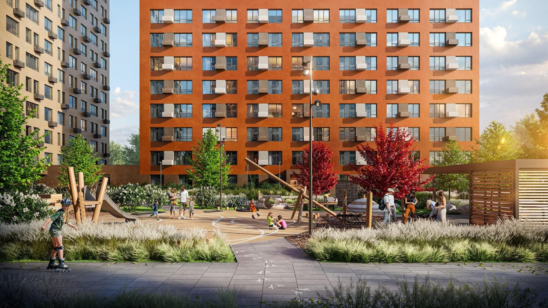 Жилой комплекс «GloraX Парголово» от застройщика Glorax Development в Санкт-Петербурге (Выборгский район, метро Проспект Просвещения).