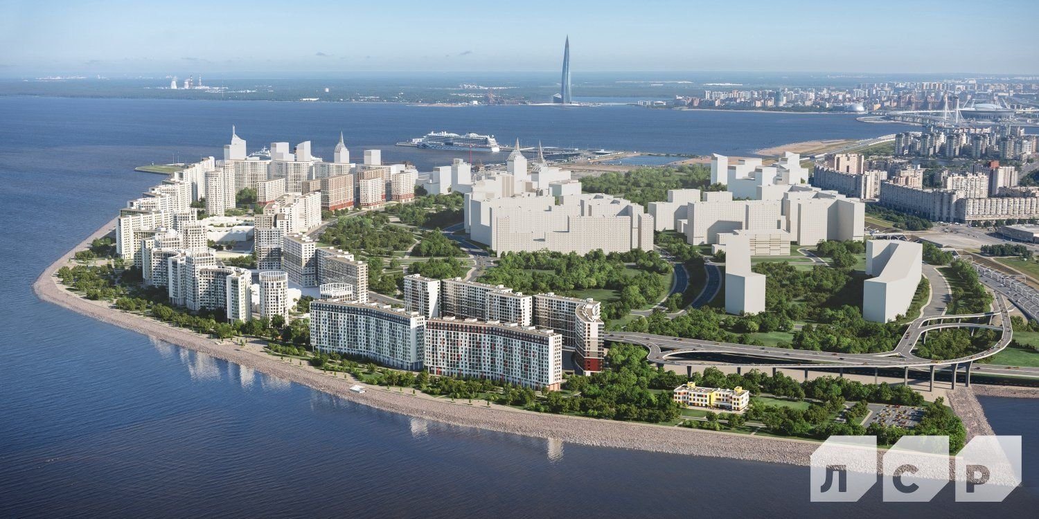 Жилой комплекс «Морская набережная 2. SeaView» от застройщика Группа ЛСР в Санкт-Петербурге (Василеостровский район, метро Приморская).