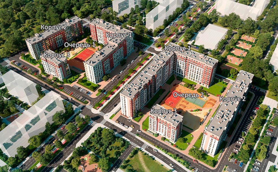 Жилой комплекс «Расцветай в Янино» от застройщика Расцветай в Санкт-Петербурге (Всеволожский район, метро Ладожская).