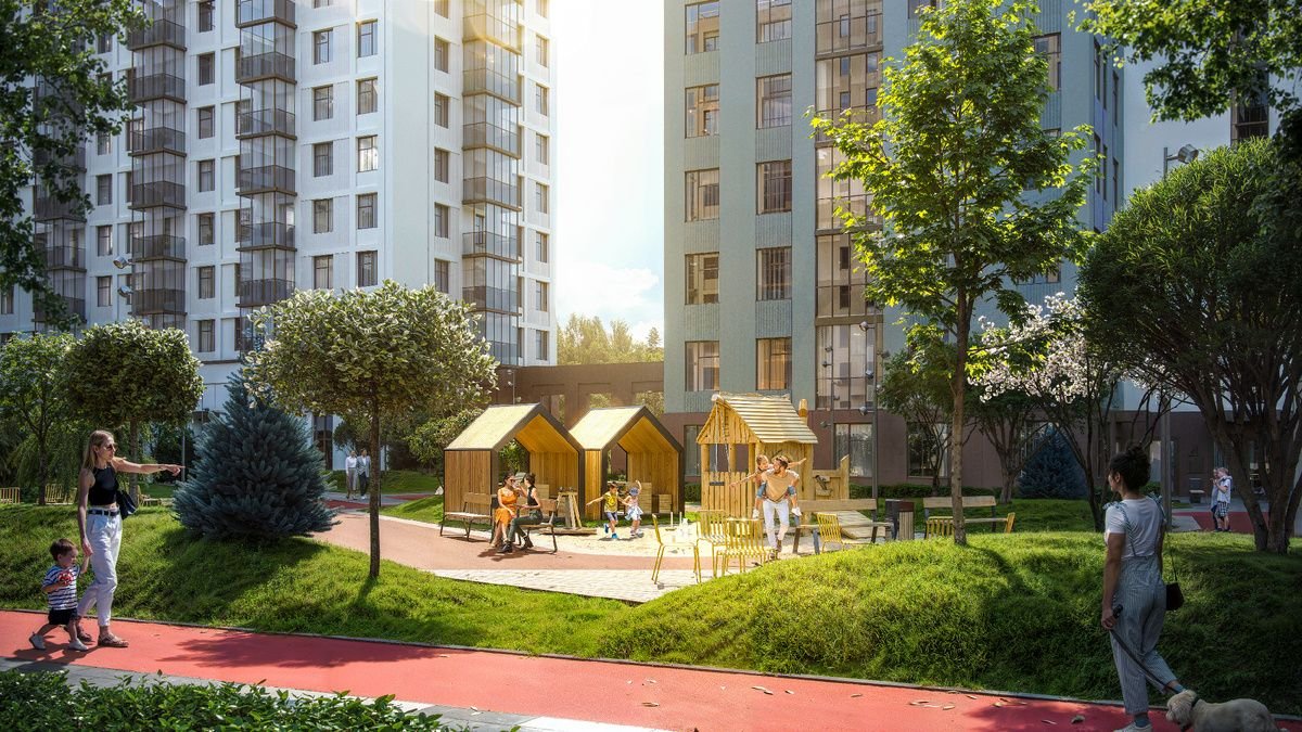 Жилой комплекс «Тишин» от застройщика ГК ЕДИНО в Санкт-Петербурге (Ломоносовский район, метро Проспект Ветеранов).