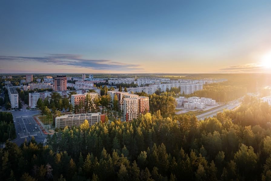 Жилой комплекс «VEREN NORT Сертолово» от застройщика Veren Group в Санкт-Петербурге (Всеволожский район, метро Озерки).