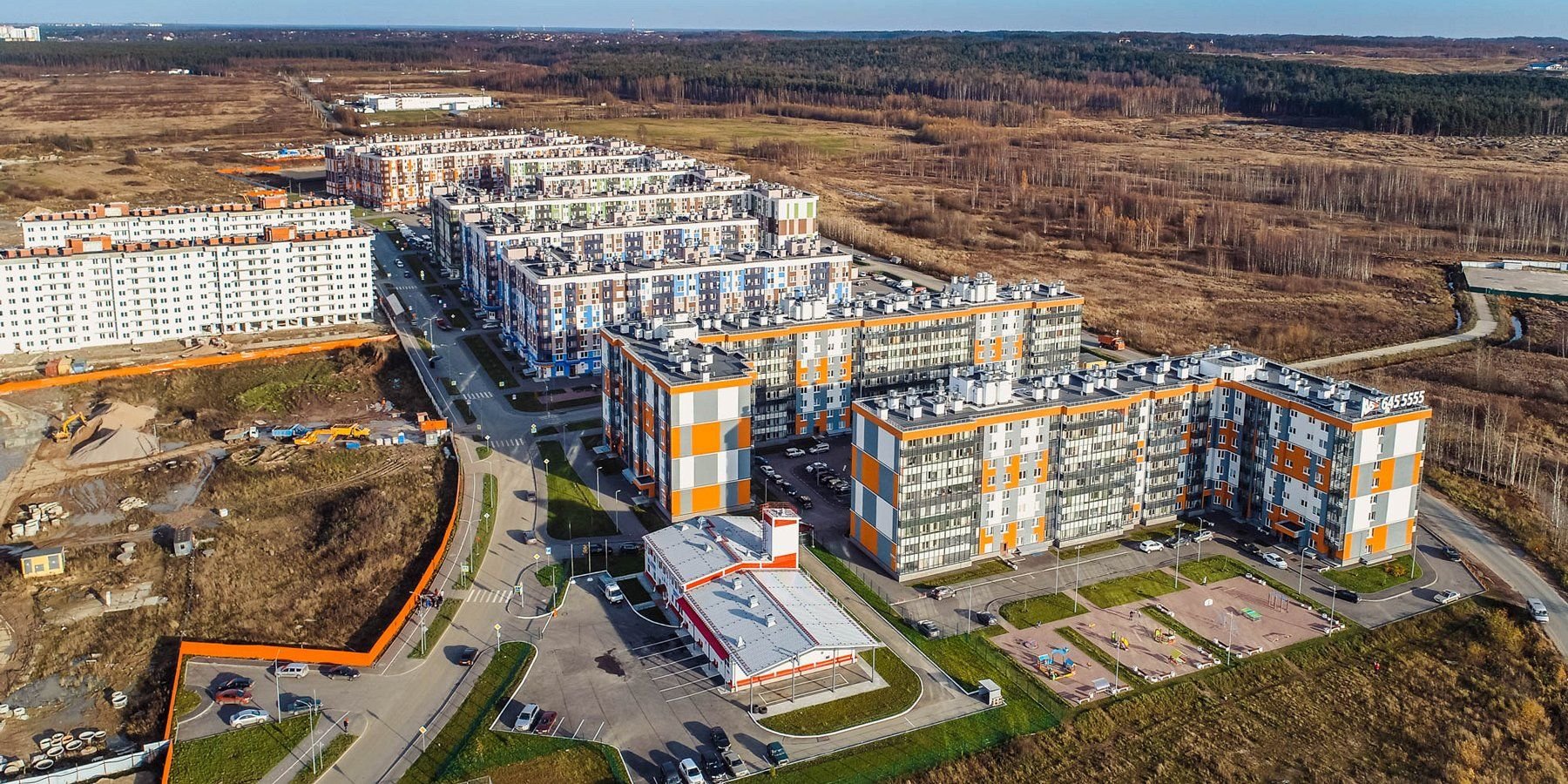 Жилой комплекс «Ясно.Янино» от застройщика KVS в Санкт-Петербурге (Всеволожский район, метро Проспект Большевиков).