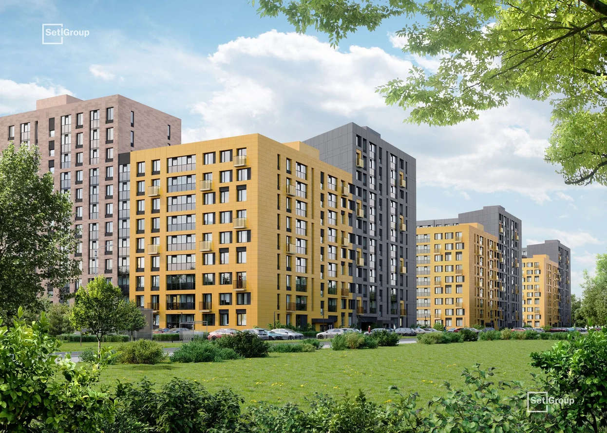 Жилой комплекс «Прайм Приморский» от застройщика SetlGroup в Санкт-Петербурге (Приморский район, метро Комендантский проспект).