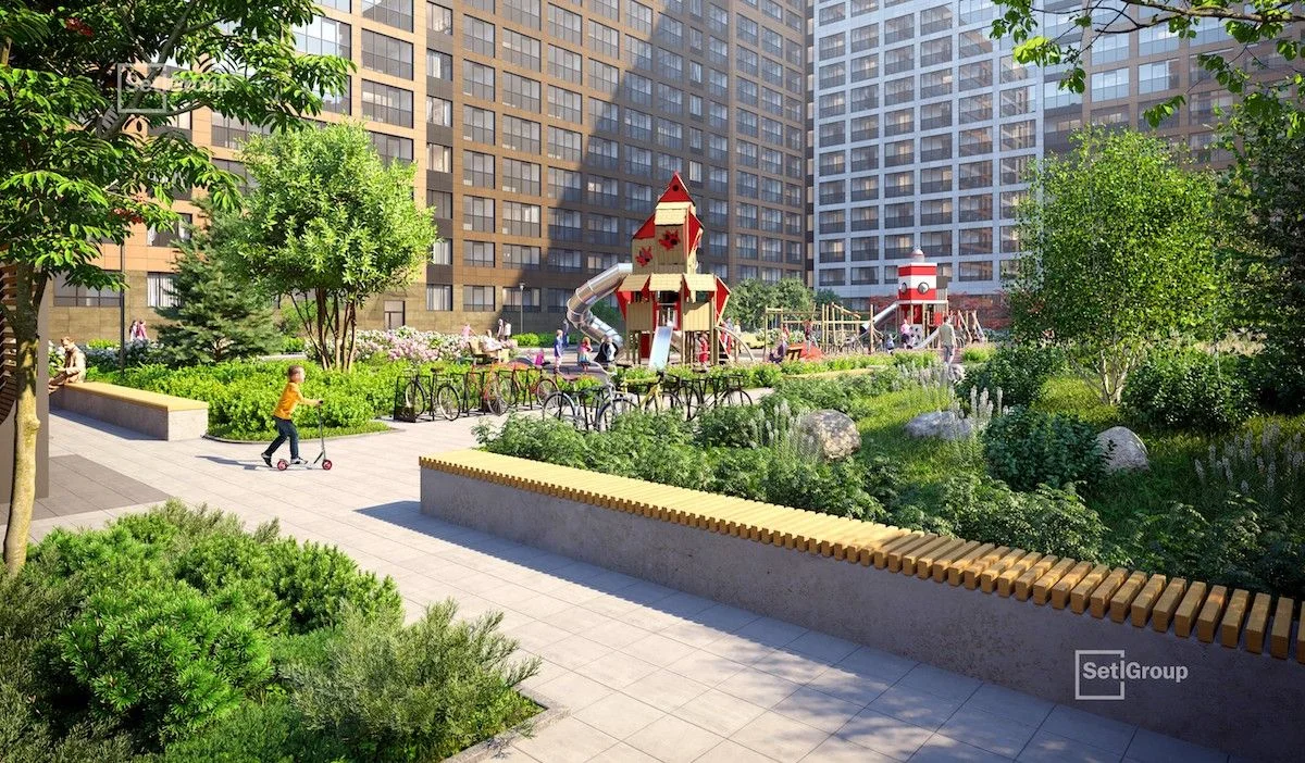 Жилой комплекс «Pulse Premier» от застройщика SetlGroup в Санкт-Петербурге (Невский район, метро Проспект Большевиков).