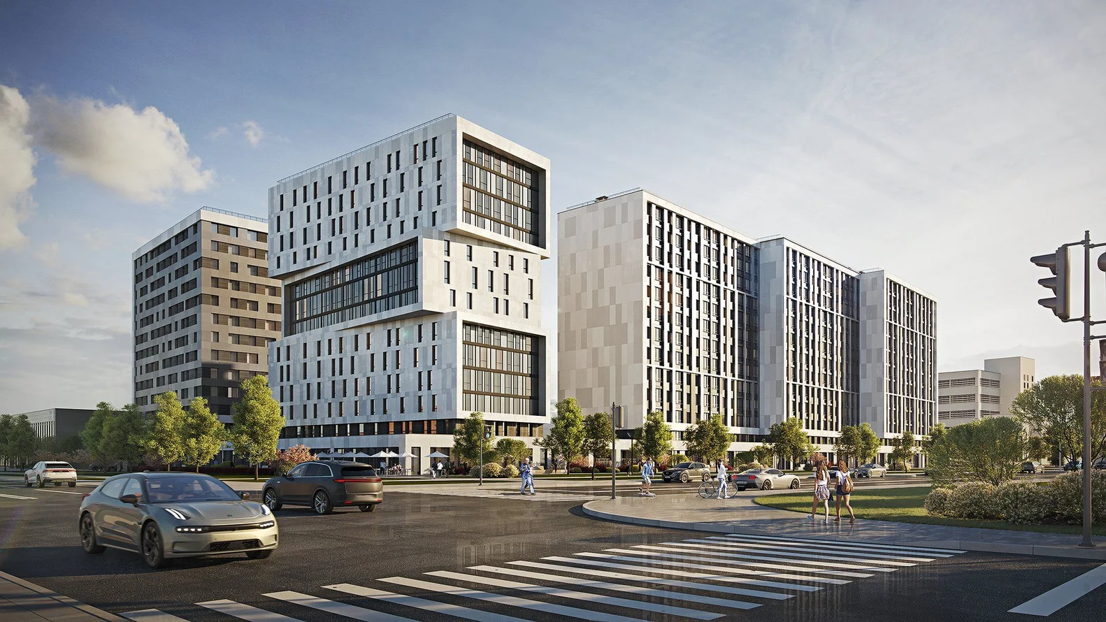 Жилой комплекс «Nigilist» от застройщика BauCity в Санкт-Петербурге (Фрунзенский район, метро Бухарестская).