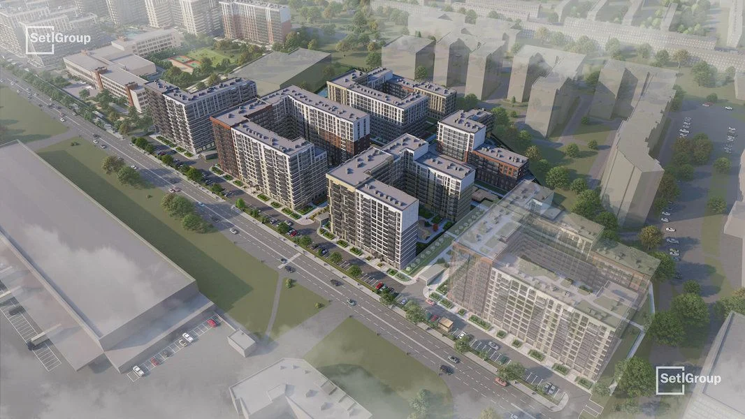 Жилой комплекс «Титул в Московском» от застройщика SetlGroup в Санкт-Петербурге (Московский район, метро Московская).