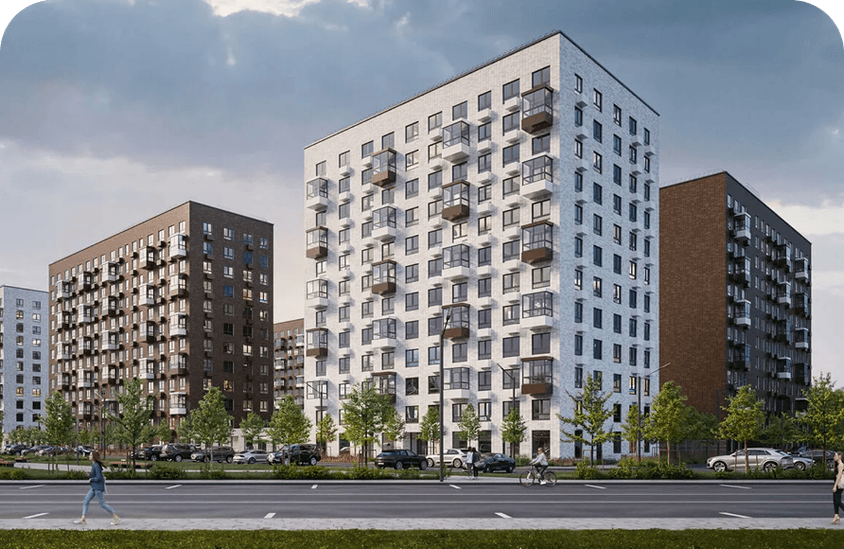 Жилой комплекс «123» в Санкт-Петербурге (Василеостровский район).